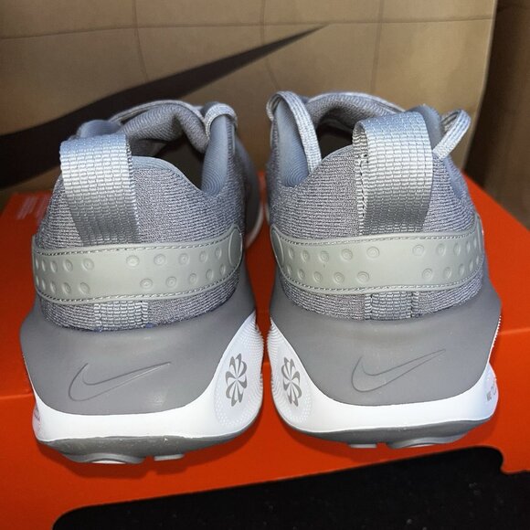 NEW Nike ReactX Infinity Run 4 Cool Grey White Gunsmoke FJ1221 008 Size 8.5